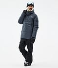 Puffer Veste de Ski Homme Metal Blue, Image 3 sur 9