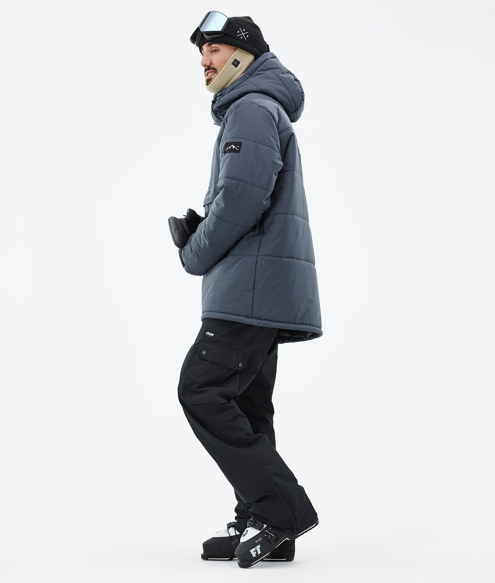 Puffer Lyžařská Bunda Pánské Metal Blue, Obrázek 4 z 9