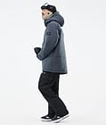 Puffer Kurtka Snowboardowa Mężczyźni Metal Blue, Zdjęcie 4 z 9