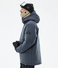 Puffer Kurtka Snowboardowa Mężczyźni Metal Blue, Zdjęcie 6 z 9