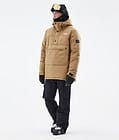 Puffer Veste de Ski Homme Gold, Image 3 sur 9