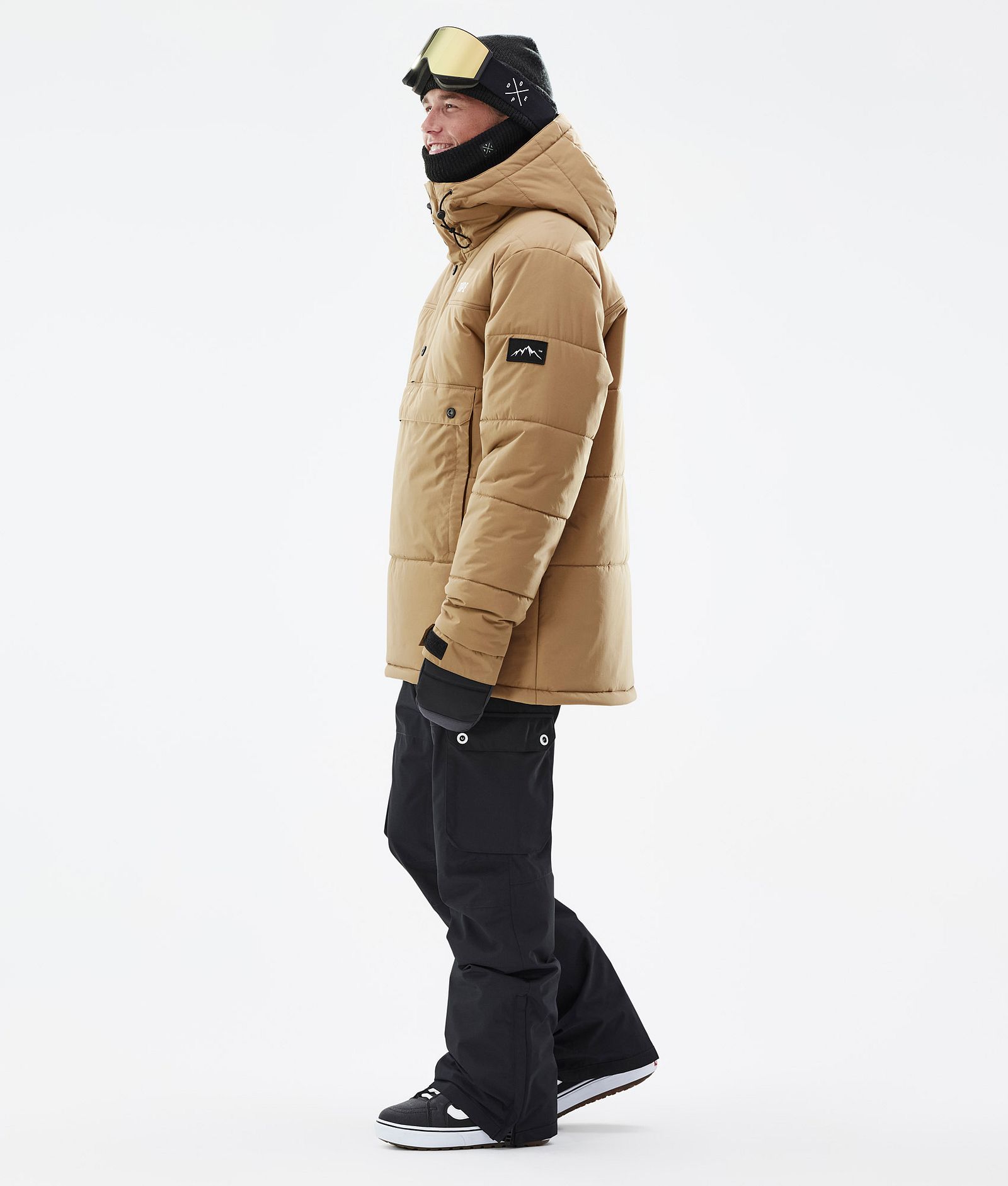 Puffer Veste Snowboard Homme Gold Renewed, Image 4 sur 9