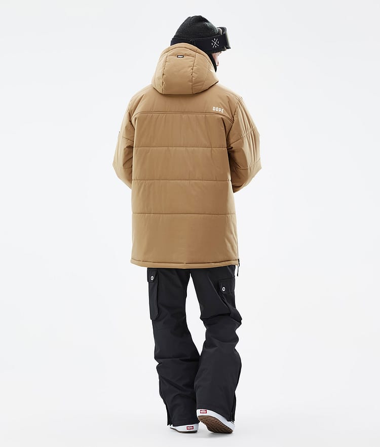 Puffer Bunda na Snowboard Pánské Gold, Obrázek 5 z 9