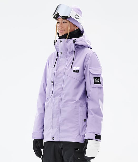 Adept W Chaqueta Snowboard Mujer Faded Violet