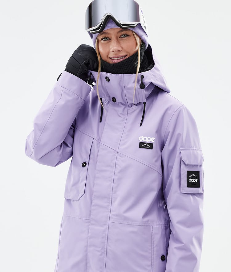 Adept W Veste de Ski Femme Faded Violet, Image 2 sur 10