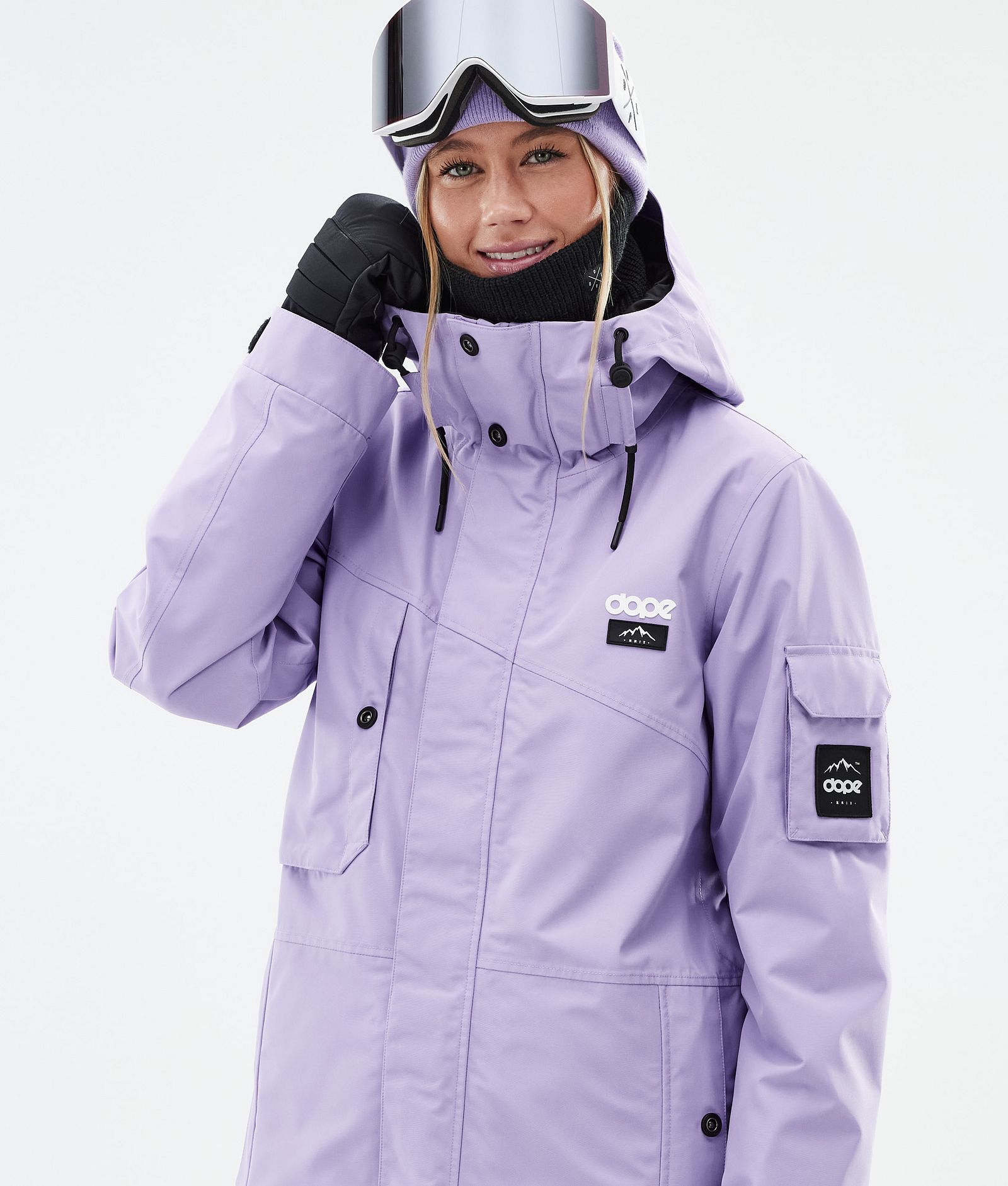 Adept W Veste de Ski Femme Faded Violet, Image 2 sur 10
