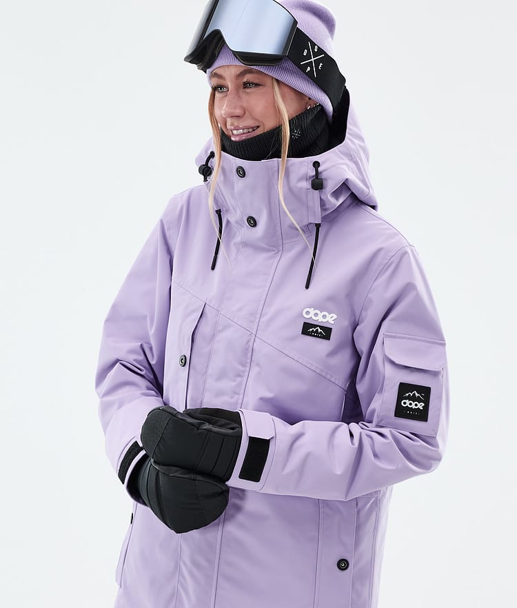 Adept W Snowboardjacke Damen Faded Violet, Bild 2 von 10