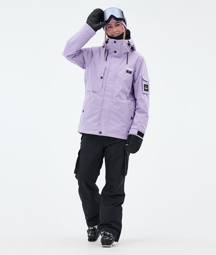 Adept W Ski Jacket Women Faded Violet, Image 3 of 10