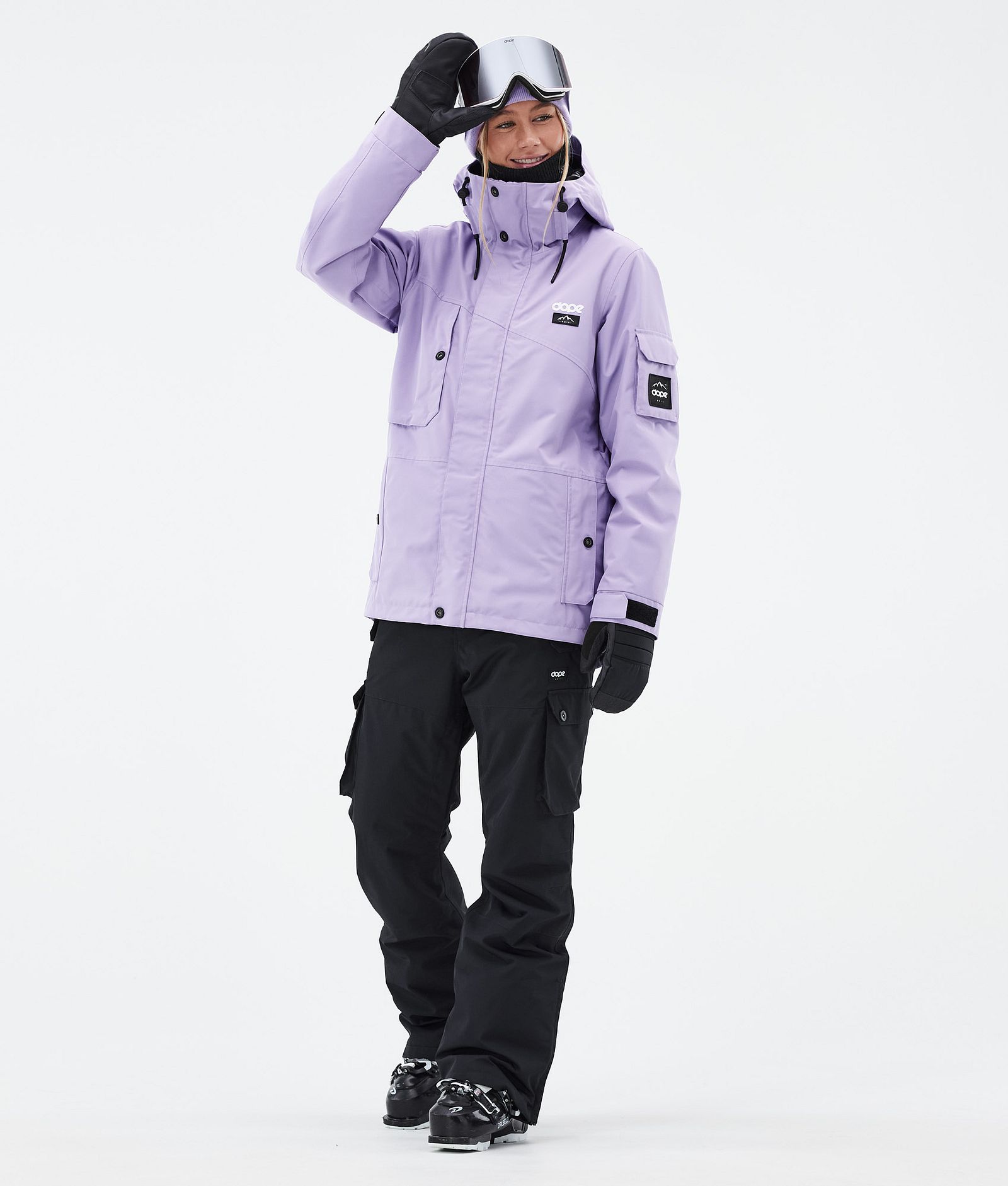 Adept W Veste de Ski Femme Faded Violet, Image 3 sur 10
