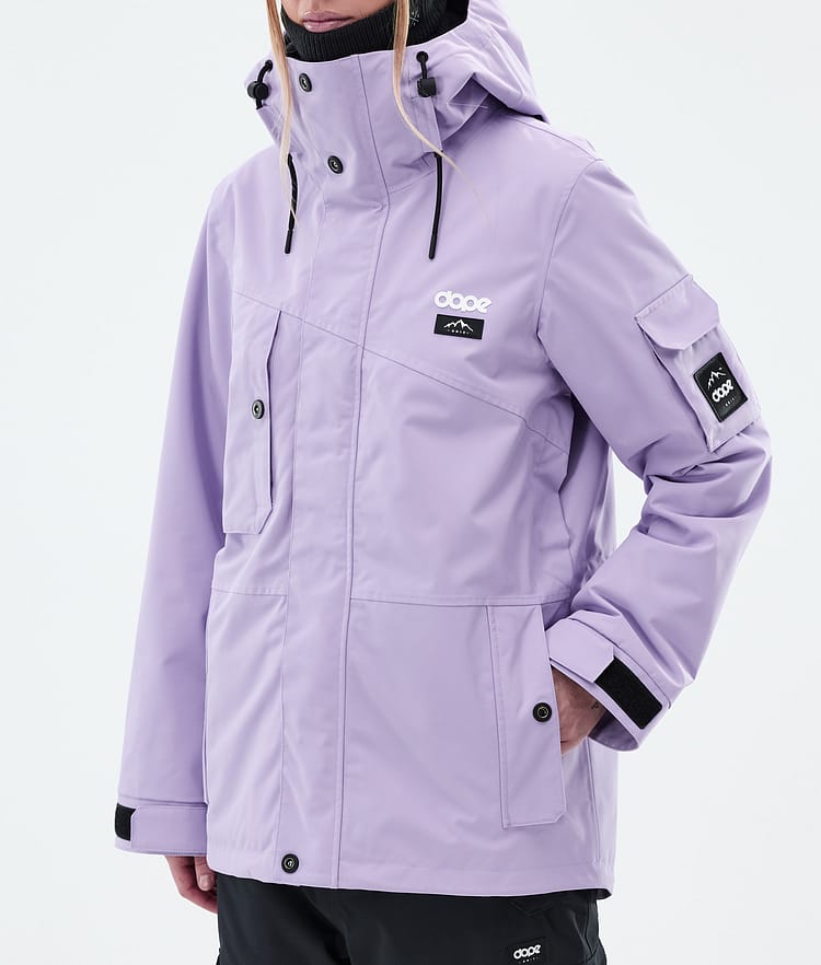 Adept W Snowboardjacke Damen Faded Violet, Bild 8 von 10