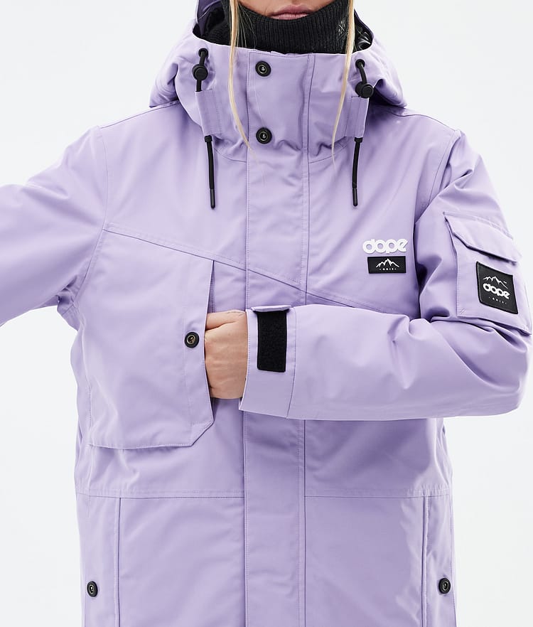 Adept W Veste de Ski Femme Faded Violet, Image 9 sur 10