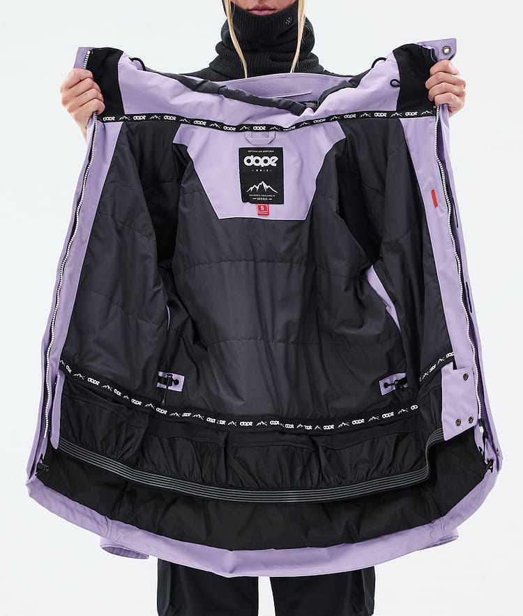 Adept W Bunda na Snowboard Dámské Faded Violet, Obrázek 10 z 10
