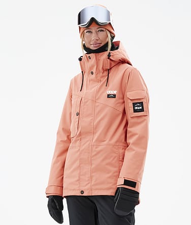 Adept W Snowboardjacke Damen Peach