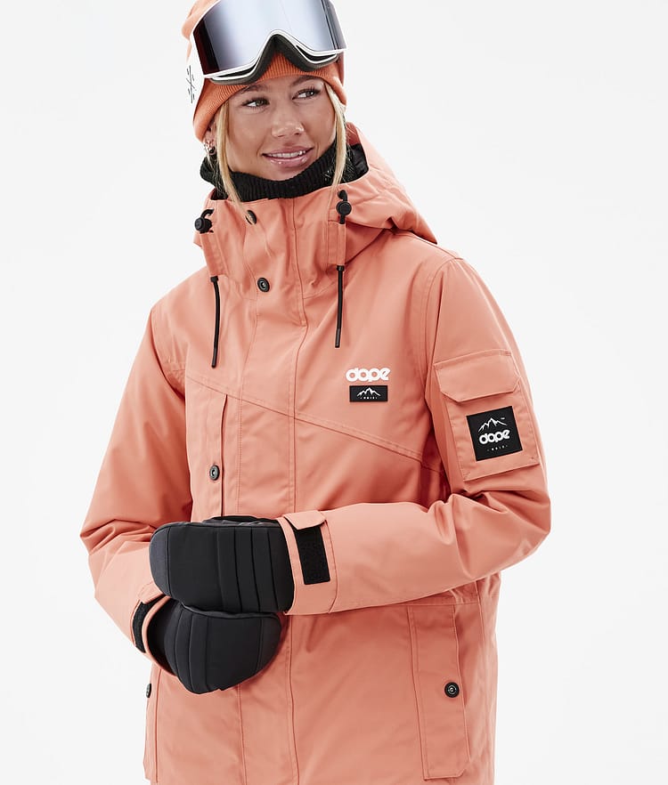 Adept W Snowboardjacke Damen Peach