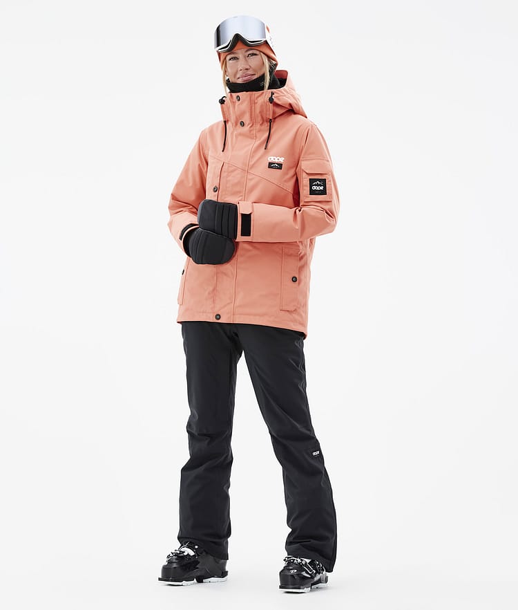 Adept W Veste de Ski Femme Peach