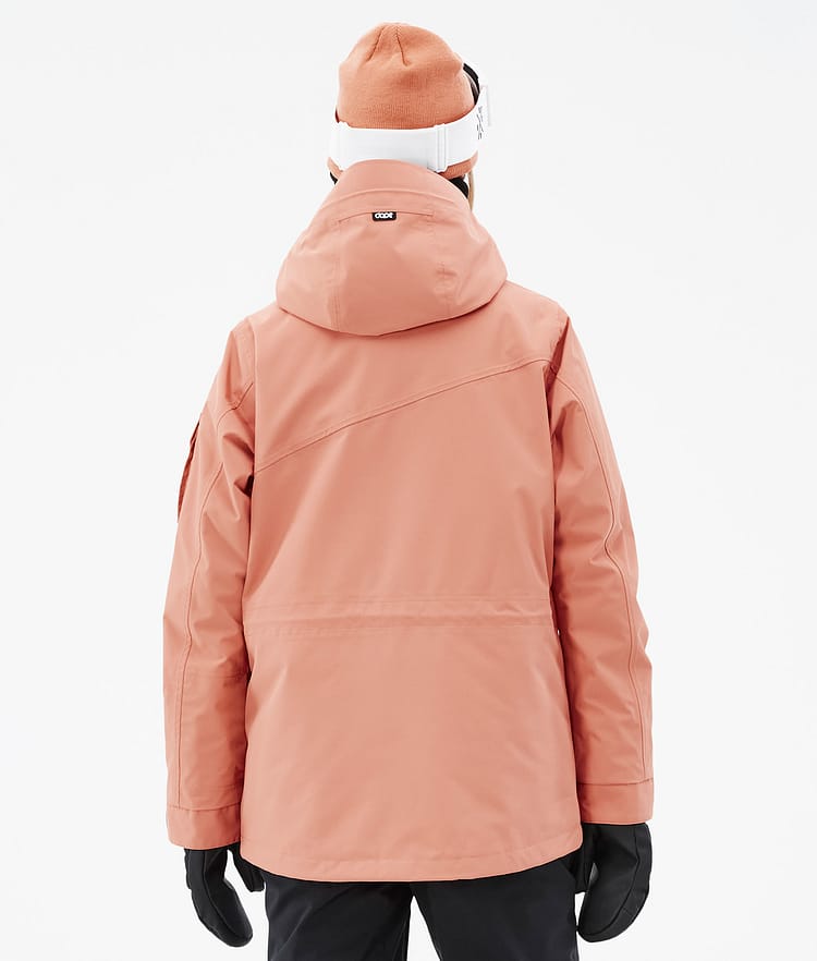 Adept W Veste de Ski Femme Peach, Image 7 sur 10