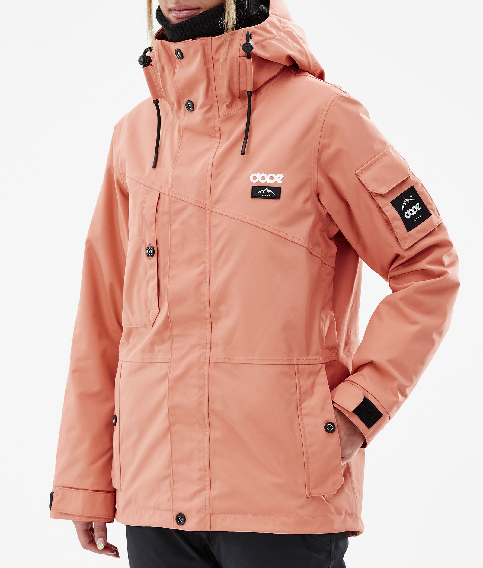 Adept W Veste de Ski Femme Peach, Image 8 sur 10