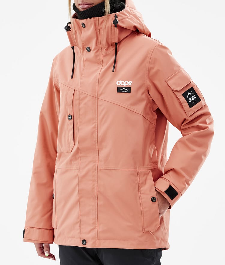 Adept W Veste de Ski Femme Peach, Image 8 sur 10