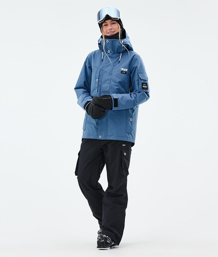 Adept W Skijakke Dame Blue Steel, Billede 3 af 10
