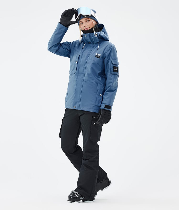 Adept W Ski Jacket Women Blue Steel, Image 3 of 9