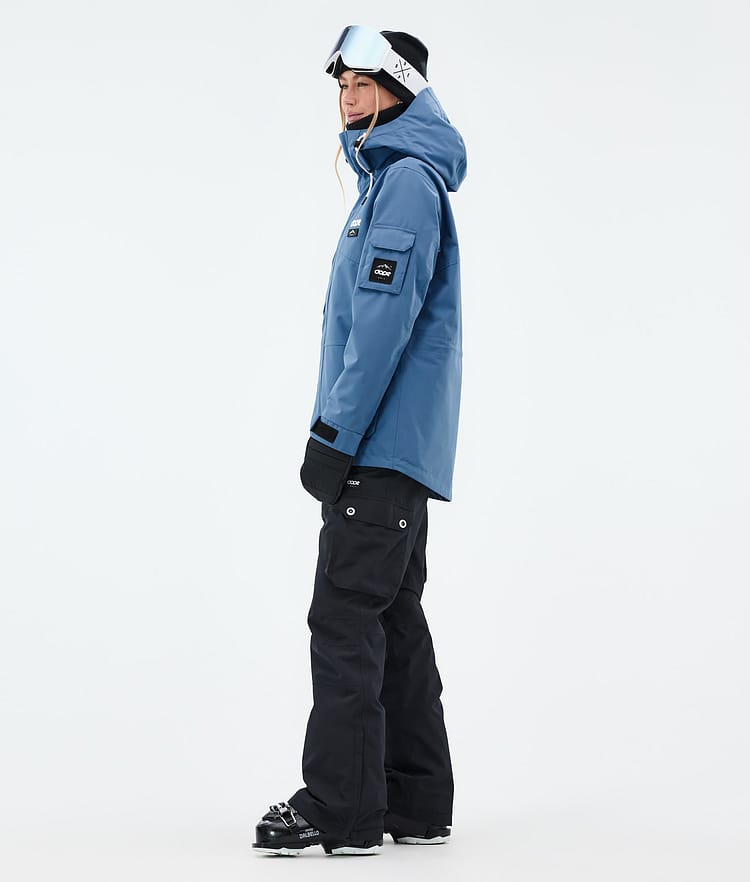 Adept W Skijakke Dame Blue Steel, Billede 4 af 10