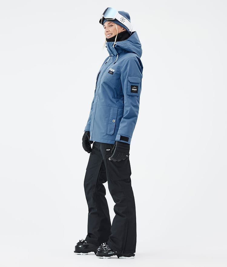 Adept W Ski Jacket Women Blue Steel, Image 4 of 9