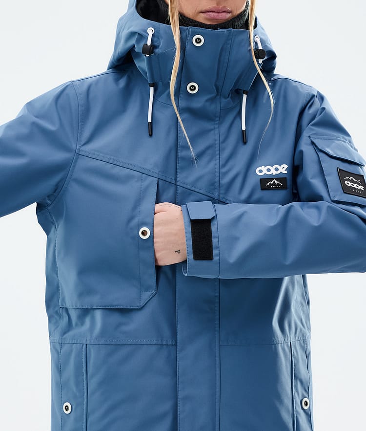 Adept W Snowboardjacke Damen Blue Steel, Bild 9 von 10