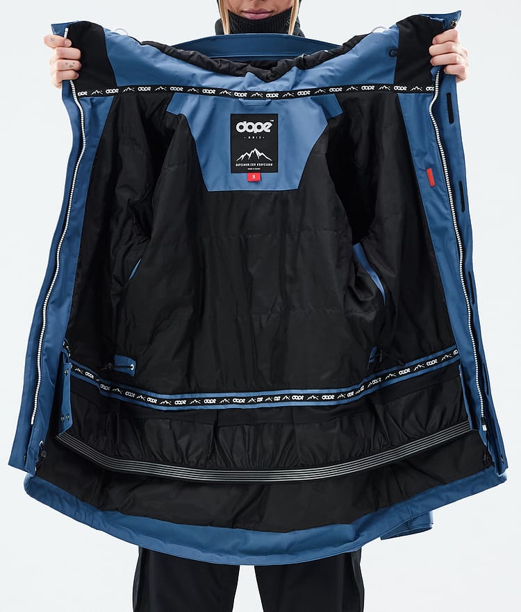 Adept W Snowboardjacke Damen Blue Steel, Bild 10 von 10
