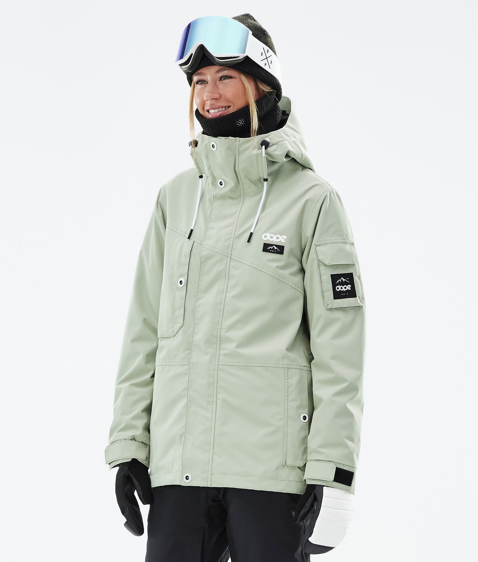 Adept W Kurtka Narciarska Kobiety Soft Green, Zdjęcie 1 z 10