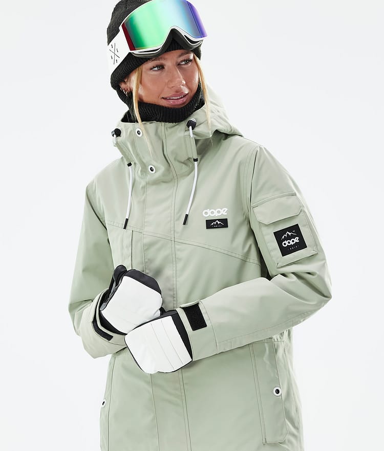 Adept W Kurtka Narciarska Kobiety Soft Green, Zdjęcie 2 z 10