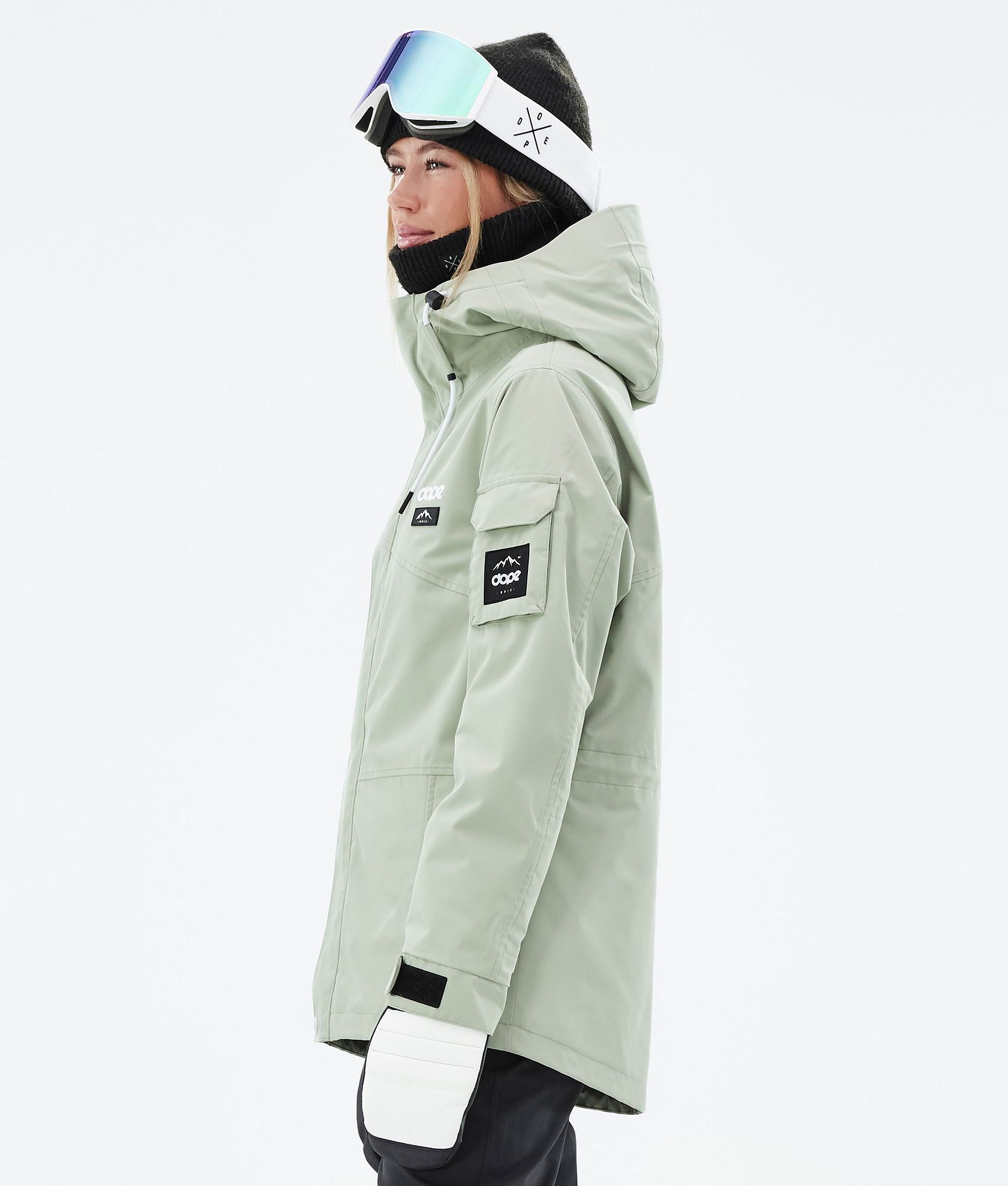 Adept W Snowboardjacke Damen Soft Green, Bild 6 von 10