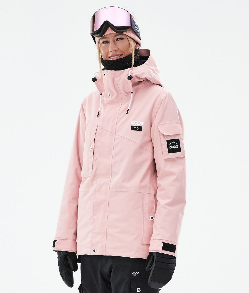 Dope Adept W Women's Snowboard Jacket Soft Pink