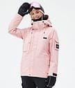 Adept W Manteau Ski Femme Soft Pink