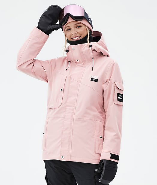 Adept W Snowboardjakke Dame Soft Pink
