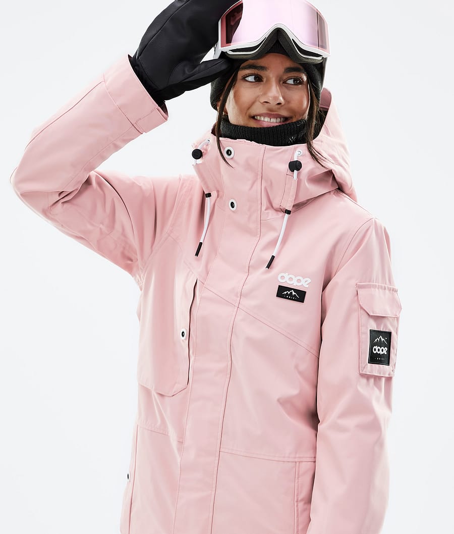 Adept W Snowboardjacke Damen Soft Pink