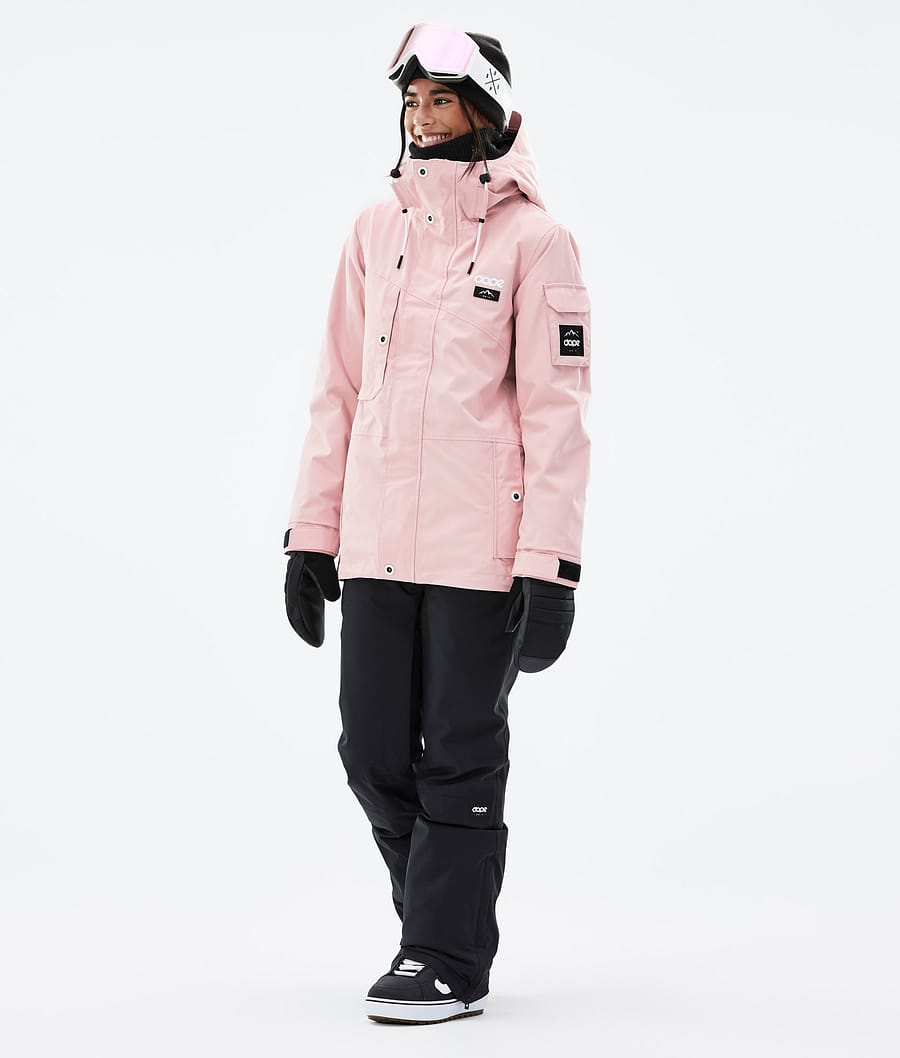 Adept W Snowboard Jacket Women Soft Pink