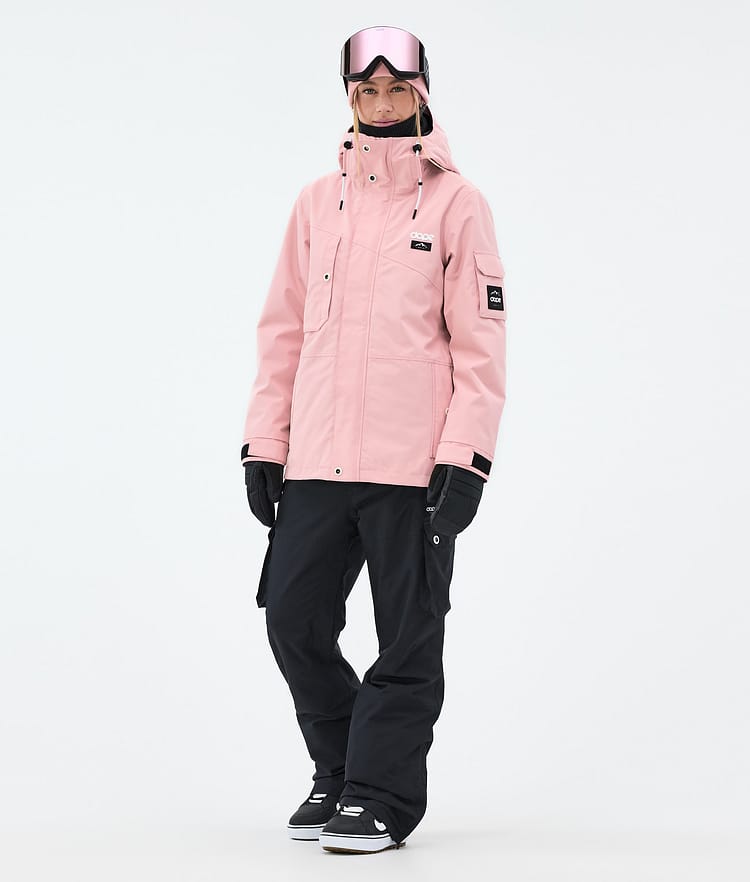Adept W Snowboardjakke Dame Soft Pink, Bilde 3 av 10