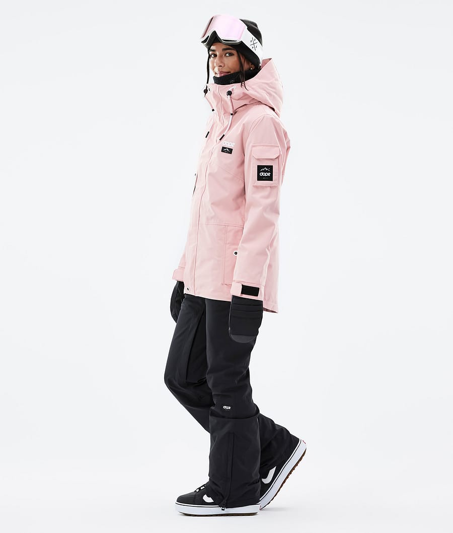 Adept W Snowboardjacke Damen Soft Pink