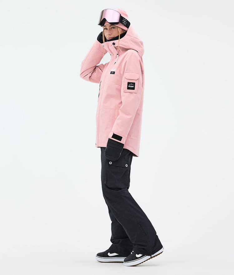 Adept W Snowboardjakke Dame Soft Pink, Bilde 4 av 10