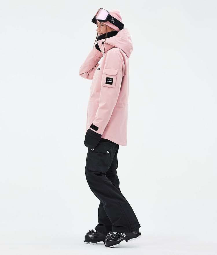 Adept W Veste de Ski Femme Soft Pink, Image 3 sur 9