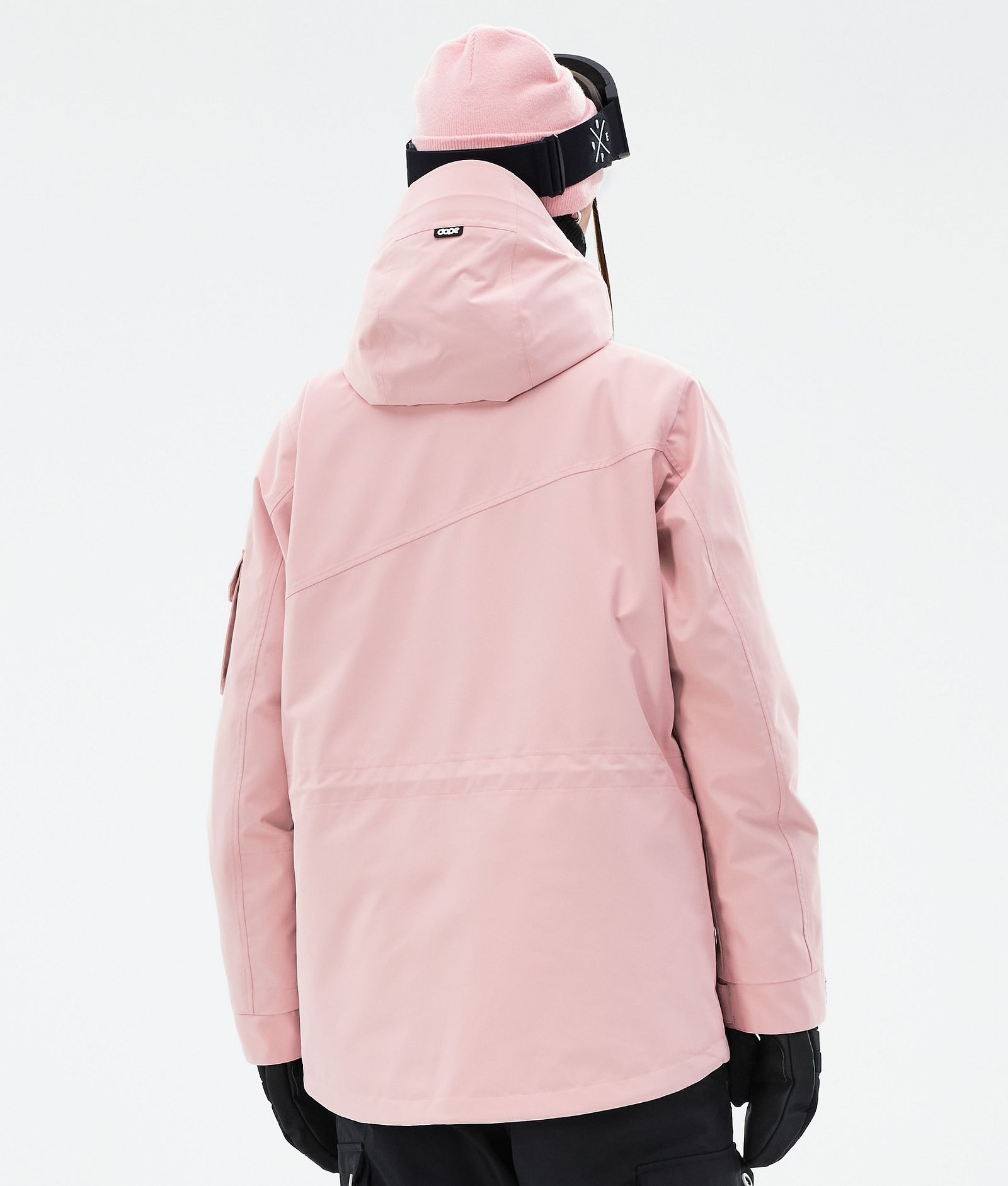 Adept W Veste de Ski Femme Soft Pink, Image 6 sur 9