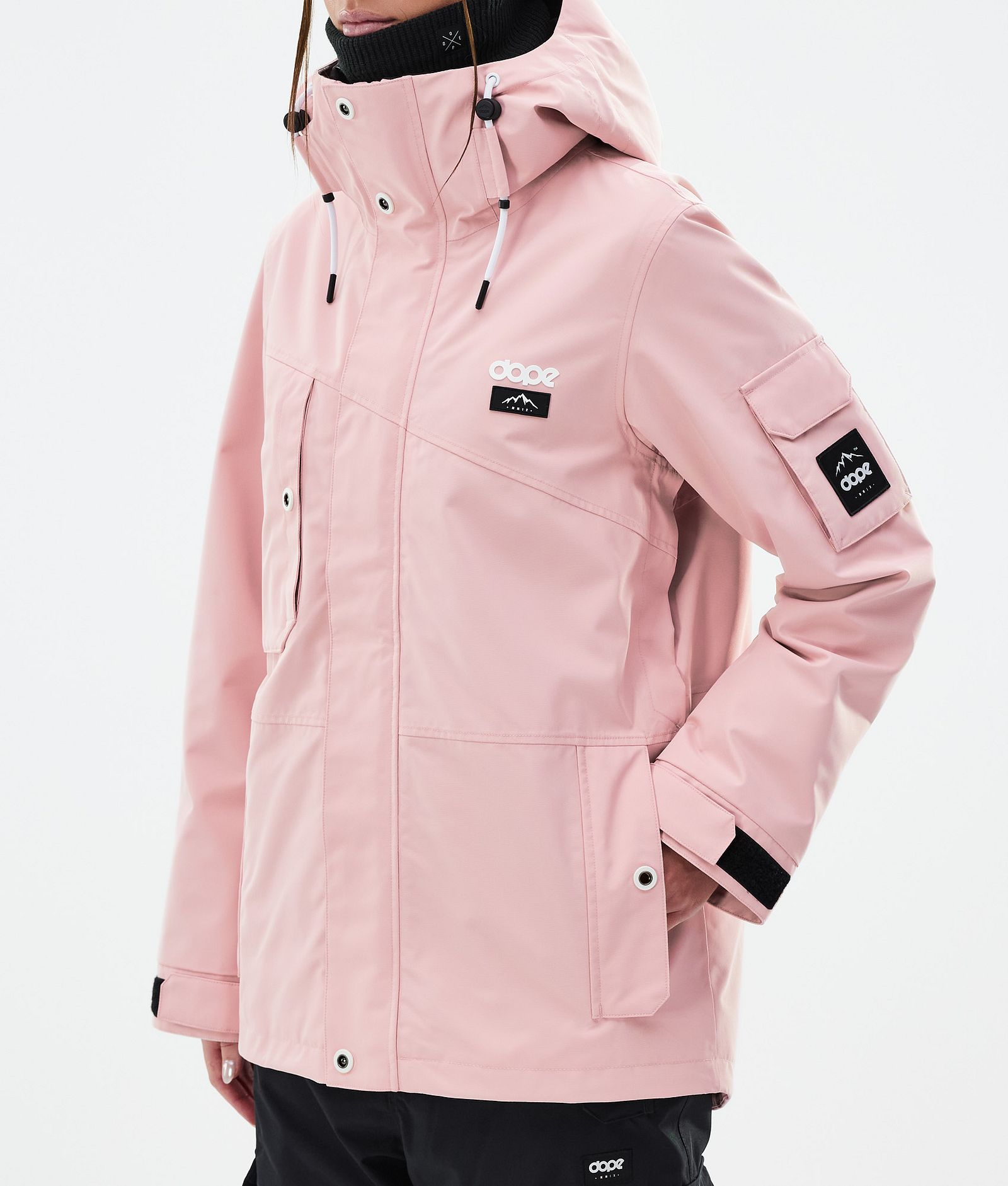Adept W Veste de Ski Femme Soft Pink, Image 7 sur 9