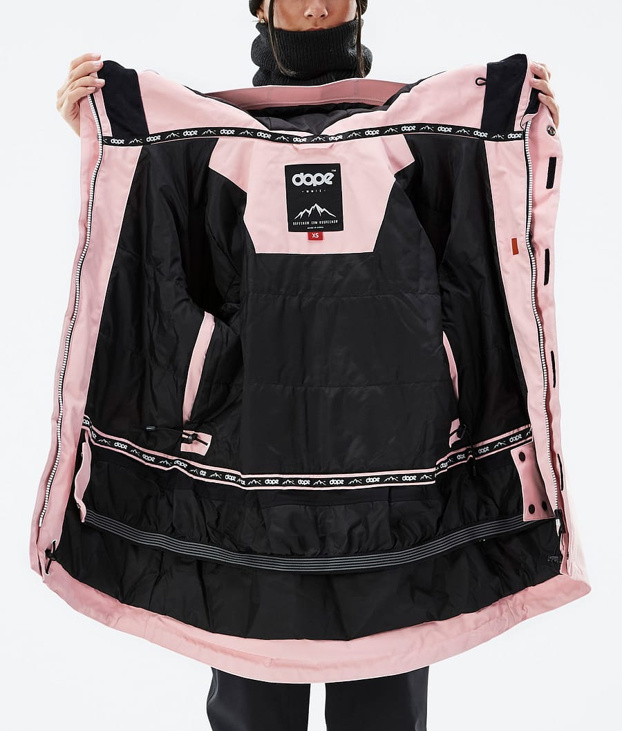 Adept W Snowboardjacke Damen Soft Pink
