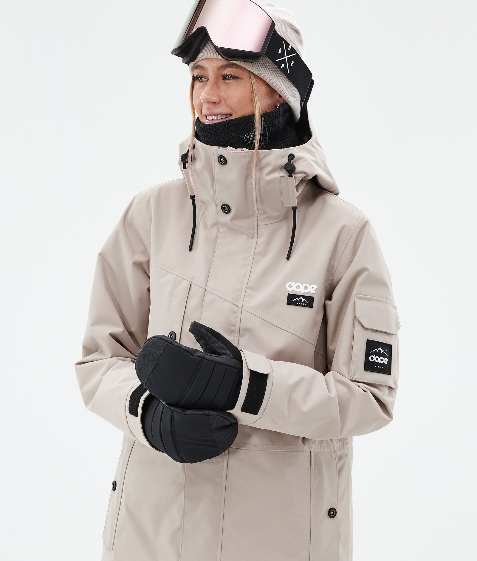 Adept W Veste de Ski Femme Sand, Image 2 sur 10