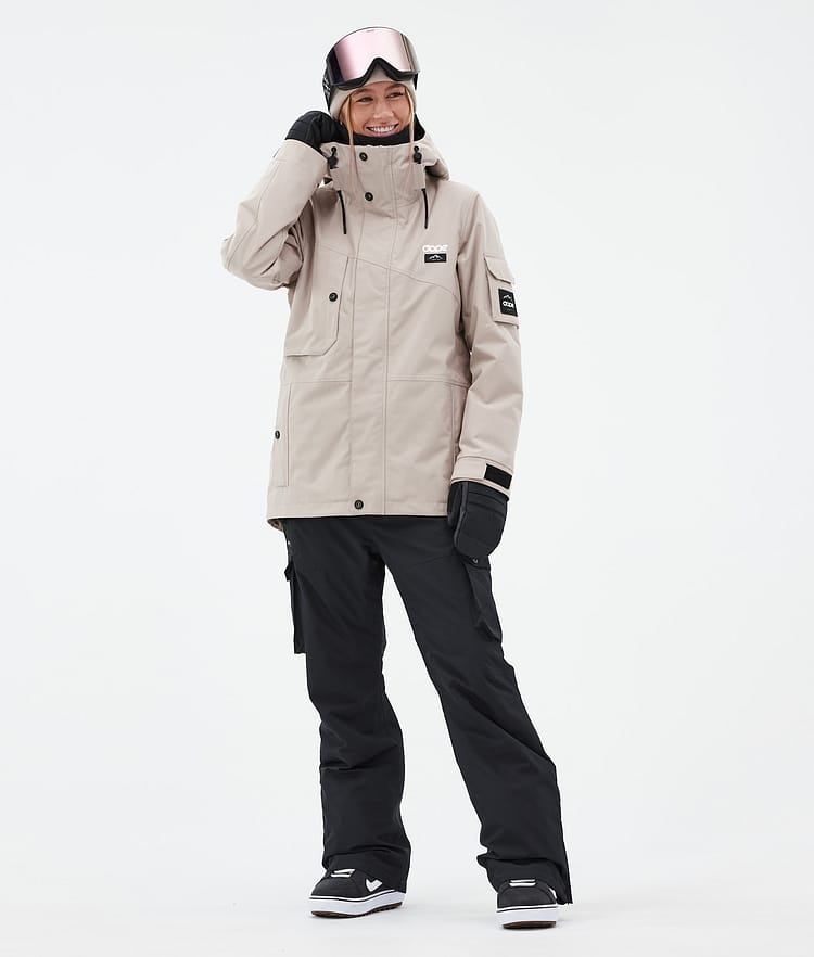 Adept W Snowboardjacke Damen Sand Renewed, Bild 3 von 10
