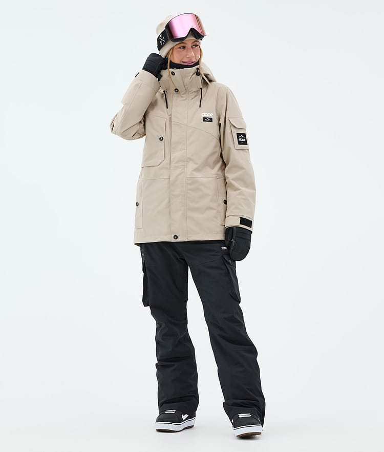 Adept W Snowboard Jacket Women Sand, Image 3 of 10