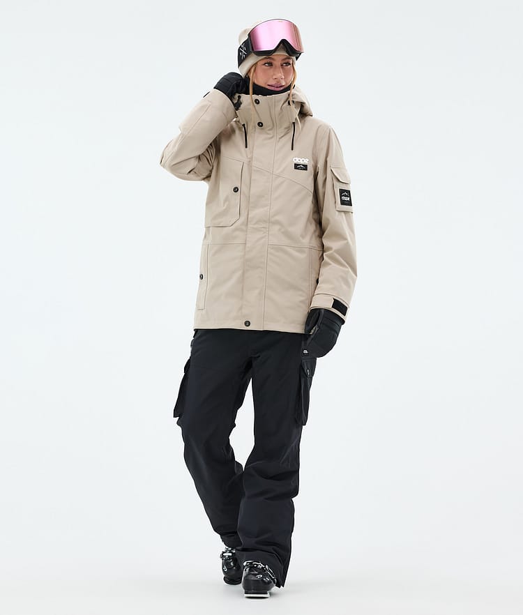 Adept W Veste de Ski Femme Sand, Image 3 sur 10