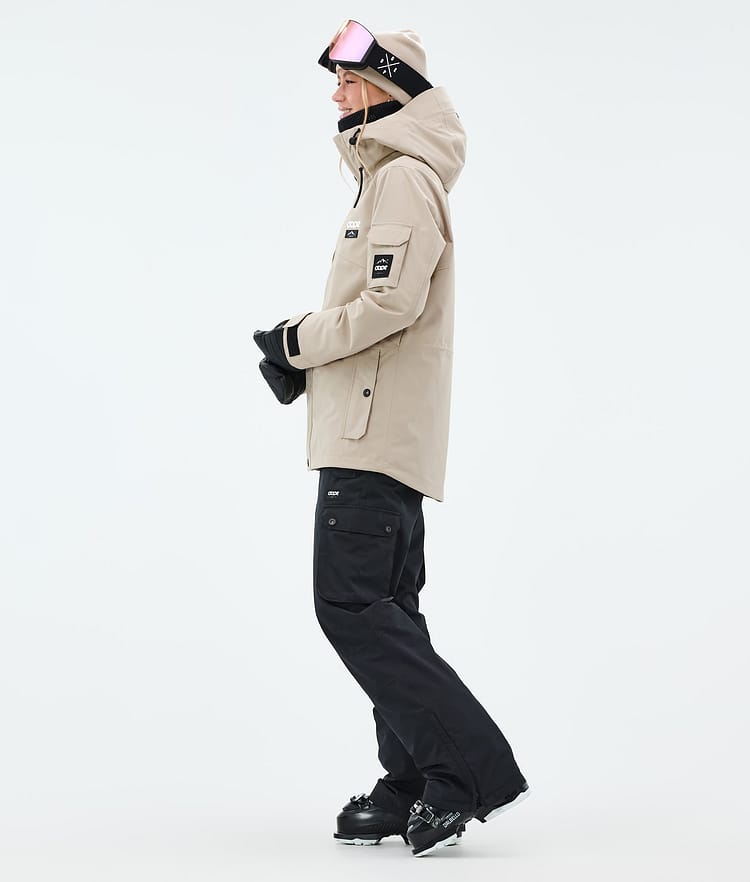 Adept W Veste de Ski Femme Sand, Image 4 sur 10