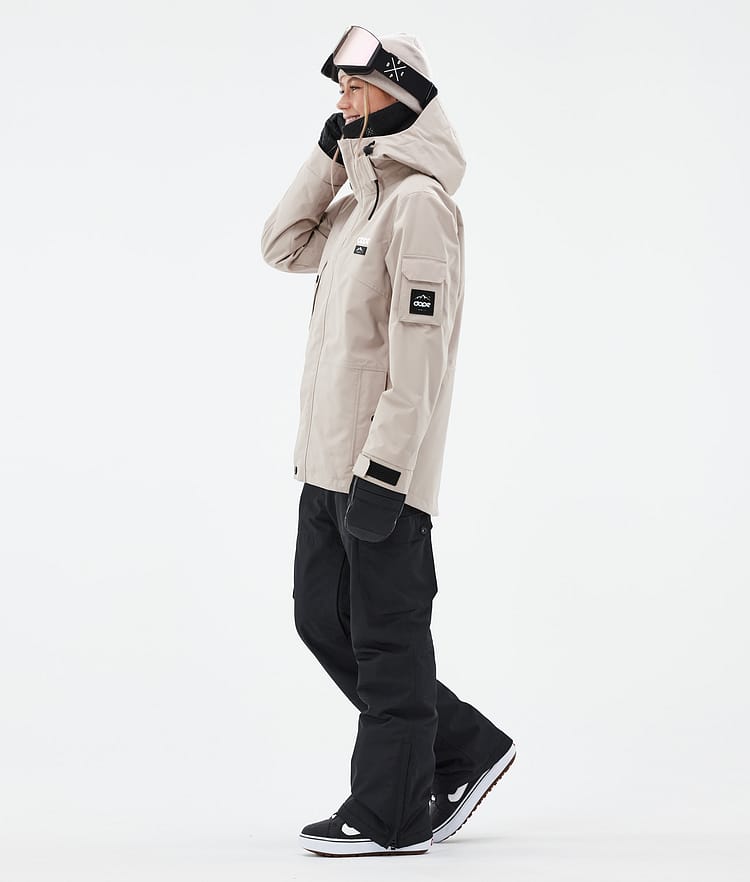 Adept W Snowboardjacke Damen Sand Renewed, Bild 4 von 10