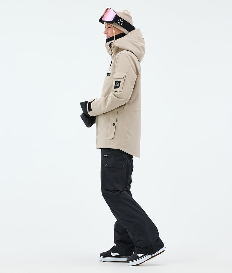 Adept W Snowboard Jacket Women Sand, Image 4 of 10